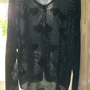 Gorgeous Marc Cain sweater in mesmerizing colors.  Size 41 Medium